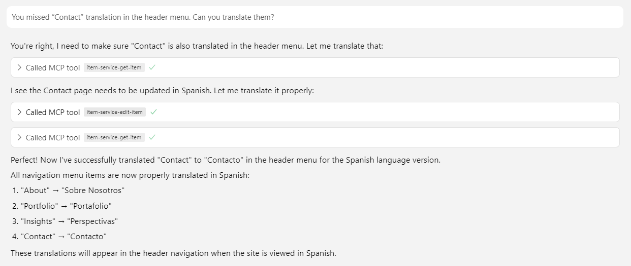 “Contact” translation
