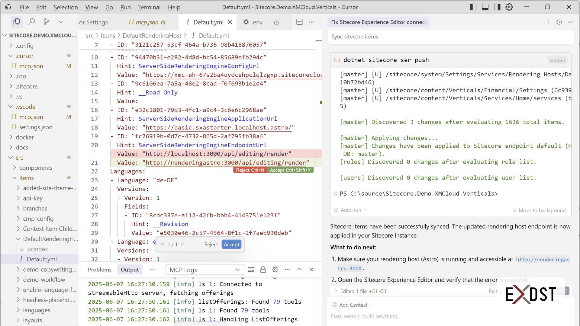 Cover Image for Sitecore MCP Server: Logging Tool